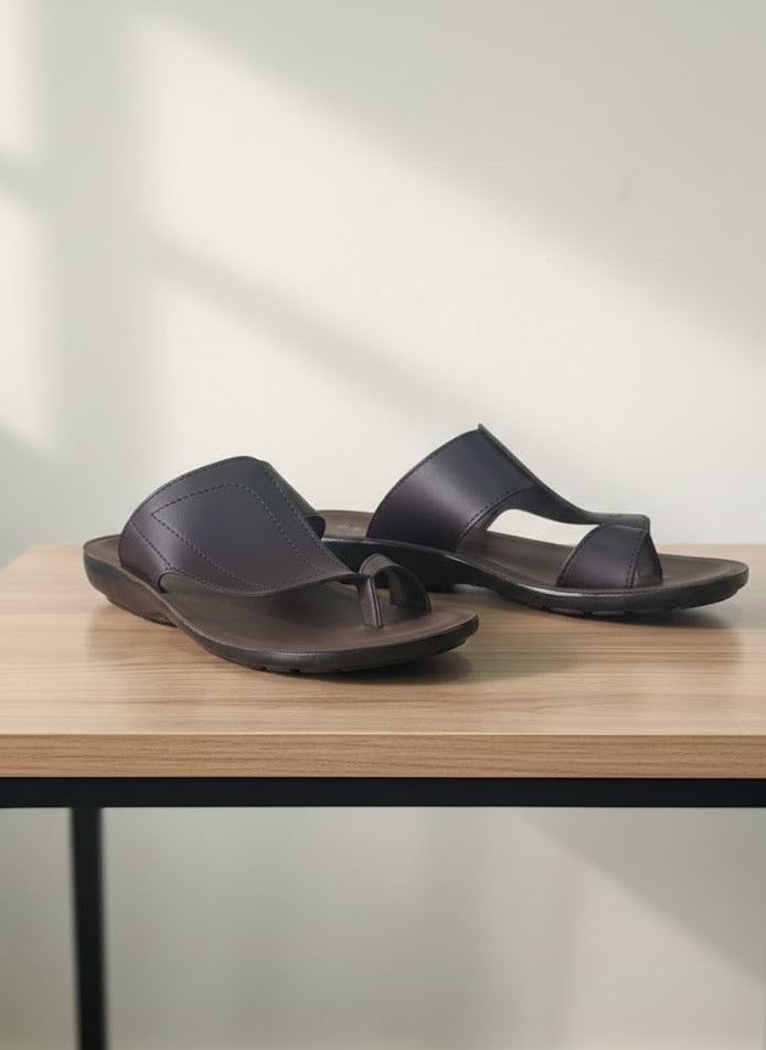 Brown Heritage Slipper