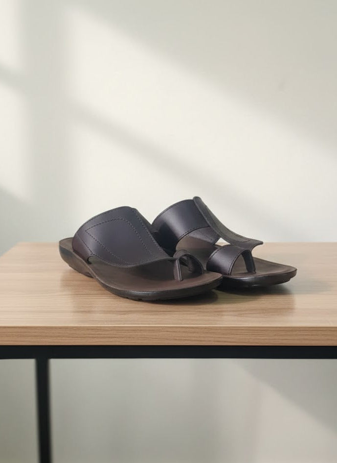 Brown Heritage Slipper